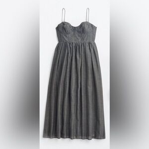Elegant Gray Women's Dress